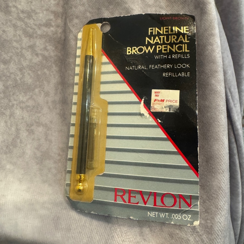 Revlon Fineline Natural Brow Pencil  & Refill Vintage‎